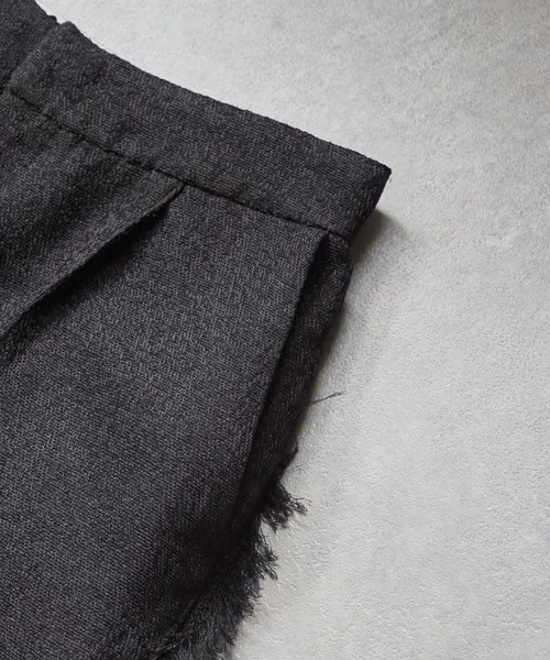 CHIGNON（シニヨン）の「(CHIGNON)TWEED FRINGE PT（その他パンツ・レディース・ブラック/ベージュ・ONE SIZE）」の9枚目の写真