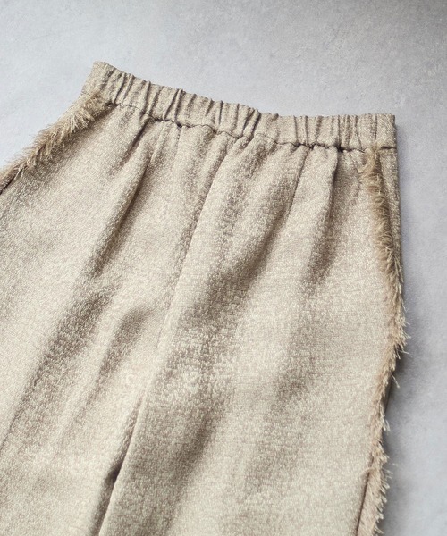 CHIGNON（シニヨン）の「(CHIGNON)TWEED FRINGE PT（その他パンツ・レディース・ブラック/ベージュ・ONE SIZE）」の20枚目の写真
