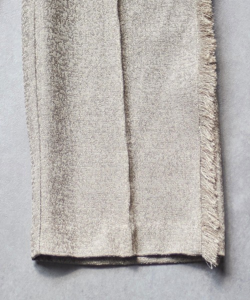 CHIGNON（シニヨン）の「(CHIGNON)TWEED FRINGE PT（その他パンツ・レディース・ブラック/ベージュ・ONE SIZE）」の21枚目の写真