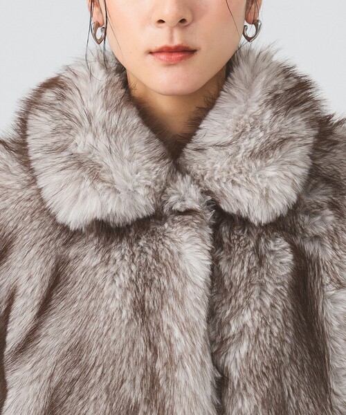 セール】フェイクファー ショート ブルゾン（ブルゾン）｜Ray BEAMS