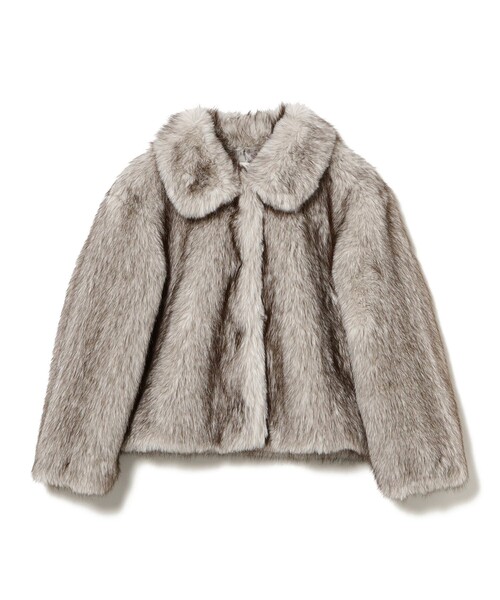 セール】フェイクファー ショート ブルゾン（ブルゾン）｜Ray BEAMS