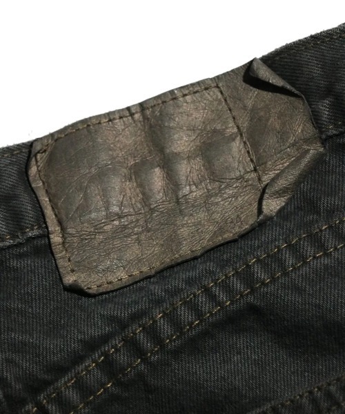 Levi's(リーバイス)の「THRIFTY LOOK スリフティルック / BLACK LEVIS 501 GOOD LENGTH PANTS GARMENT DYE(デニムパンツ・メンズ・ブラック・28inch/32inch/34inch/30 inch)」の6枚目の写真