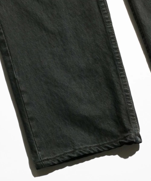 Levi's(リーバイス)の「THRIFTY LOOK スリフティルック / BLACK LEVIS 501 GOOD LENGTH PANTS GARMENT DYE(デニムパンツ・メンズ・ブラック・28inch/32inch/34inch/30 inch)」の8枚目の写真