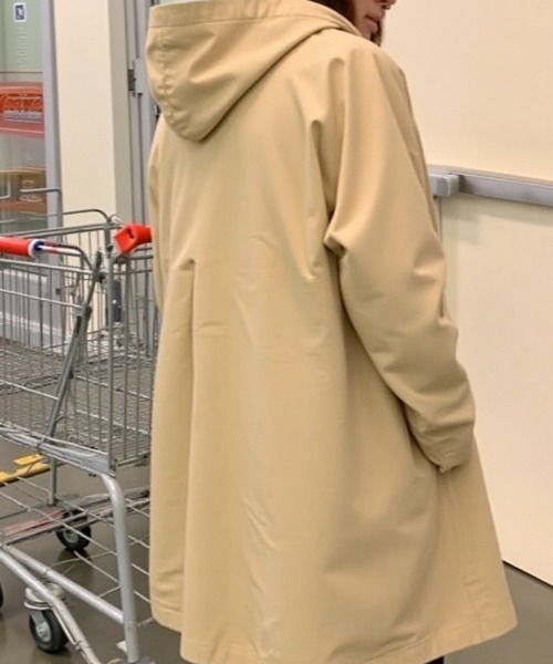 cammie(キャミー)の「バックタックデザインフード付きジャケット(その他アウター・レディース・アイボリー/ベージュ・L/M)」の6枚目の写真