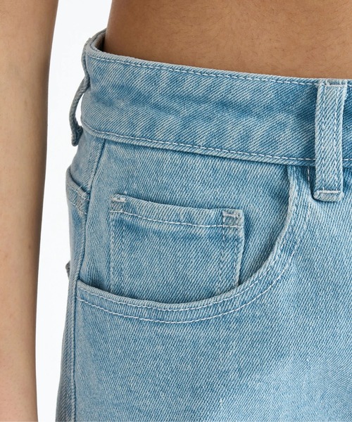 DC SHOES(ディーシーシューズ)の「25 WS TIGHTSHORT /DCストレッチデニムショートパンツ(その他パンツ・レディース・ブラック系その他/ライトブルー・MEDIUM/LARGE)」の9枚目の写真