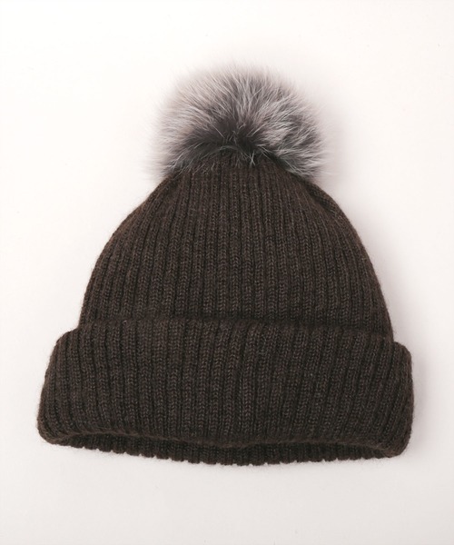 CA4LAポンポンニット帽 EX PLATINA FOX 7（ニットキャップ/ビーニー）｜CA4LA（カシラ）の
