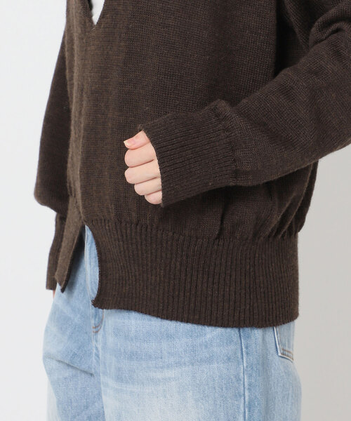 plage（プラージュ）の「NEPLA. / ネプラ 別注 V ニット(ブラウン