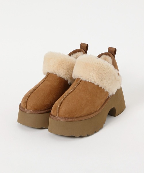 niko and…オリジナルフェイクムートンヒールシューズ オリジナルフェイクムートンヒールシューズ（ブーツ）｜niko and