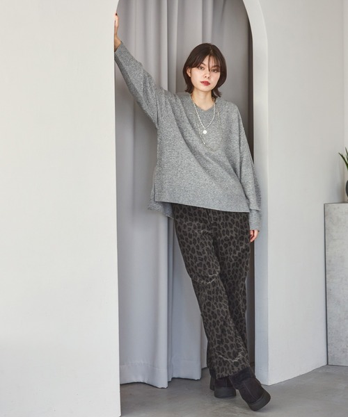 niko and...（ニコアンド）の「オリジナルフェイクムートンヒールシューズ（ブーツ・レディース・キャメル/ブラック・SMALL/MEDIUM/LARGE）」の21枚目の写真