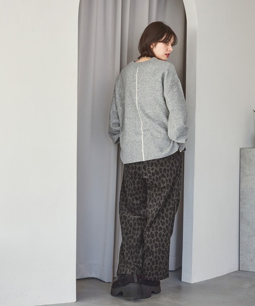 niko and...（ニコアンド）の「オリジナルフェイクムートンヒールシューズ（ブーツ・レディース・キャメル/ブラック・SMALL/MEDIUM/LARGE）」の22枚目の写真