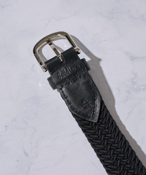 SADDLERS(サドラーズ)の「【Saddler's(サドラーズ)】 ストレッチメッシュベルト(ベルト・メンズ・ブラウン/ブラック・SMALL/MEDIUM/LARGE/X-LARGE)」の5枚目の写真