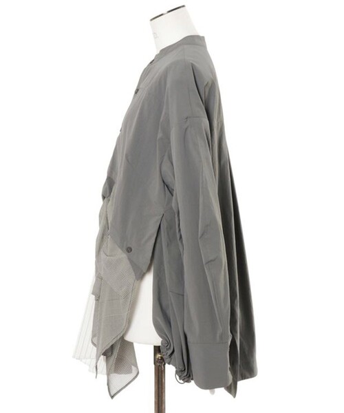 UN3D./アンスリード】PATTERN MIX SHIRT/パターンミックスシャツ