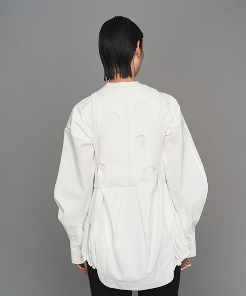 UN3D./アンスリード】PATTERN MIX SHIRT/パターンミックスシャツ