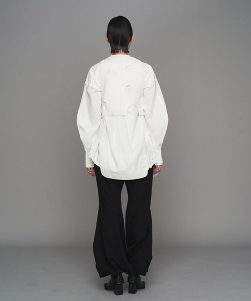 UN3D./アンスリード】PATTERN MIX SHIRT/パターンミックスシャツ