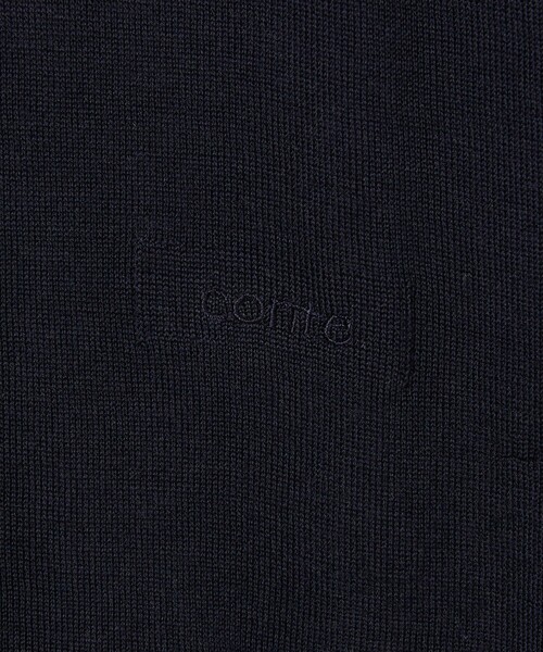 conte（コンテ）の「＜conte＞シアー スキッパー プルオーバーニット（ニット/セーター・レディース・ネイビー/グレー系/ベージュ・FREE）」の21枚目の写真