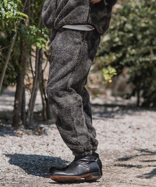 CAMBIO（カンビオ）の「mp14199-Monotone Marble Fake Fur Balloon Pants フェイクファーバルーンパンツ(A56125cmb)（その他パンツ・メンズ・ブラック/ブラウン・S/M/L）」の12枚目の写真