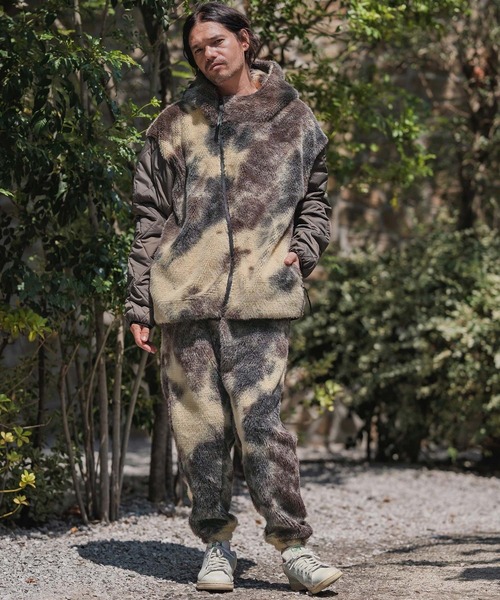 CAMBIO（カンビオ）の「mp14199-Monotone Marble Fake Fur Balloon Pants フェイクファーバルーンパンツ(A56125cmb)（その他パンツ・メンズ・ブラック/ブラウン・S/M/L）」の19枚目の写真