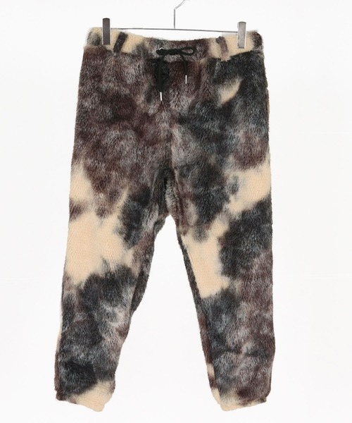 CAMBIO（カンビオ）の「mp14199-Monotone Marble Fake Fur Balloon Pants フェイクファーバルーンパンツ(A56125cmb)（その他パンツ・メンズ・ブラック/ブラウン・S/M/L）」の3枚目の写真