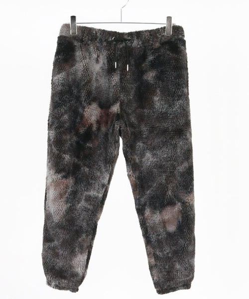 CAMBIO（カンビオ）の「mp14199-Monotone Marble Fake Fur Balloon Pants フェイクファーバルーンパンツ(A56125cmb)（その他パンツ・メンズ・ブラック/ブラウン・S/M/L）」の6枚目の写真