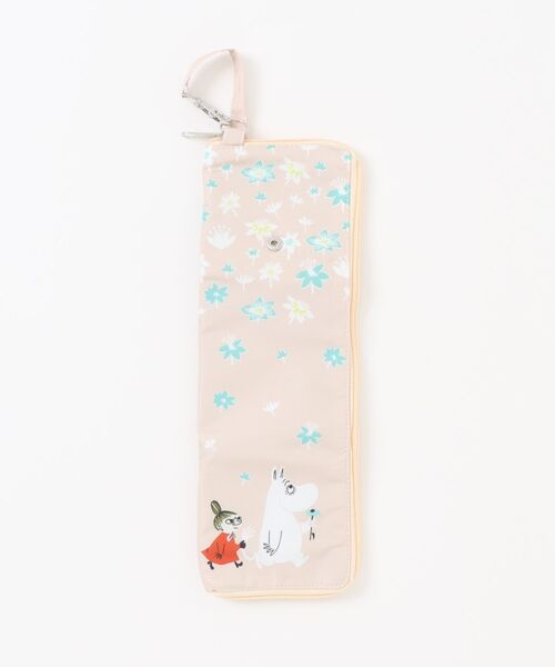 MOOMIN(ムーミン)の「MOOMIN ムーミン 吸水機能付き傘ケース 傘袋 ムーミンとリトルミイ(その他雑貨・レディース・ピンク/ブルーグリーン・FREE)」の2枚目の写真