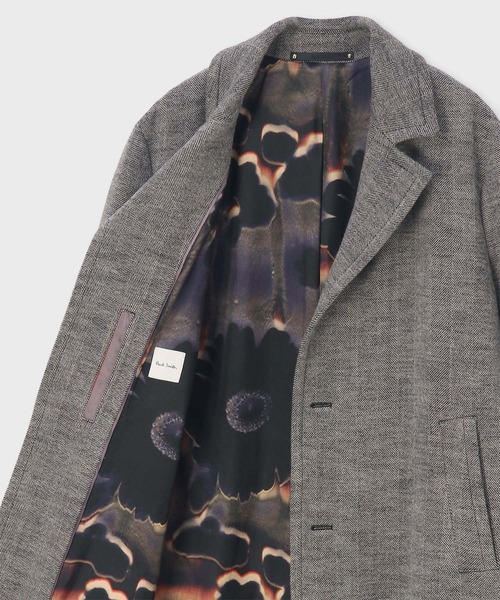 ワイドヘリンボーン ツィードコート / 253122 689Z（チェスターコート