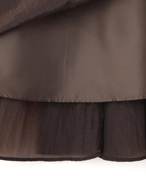 PROPORTION BODY DRESSING（プロポーションボディドレッシング）の「ベルト付きシアーフレアスカート / 1215220013（スカート・レディース・ブラック/グレー/ブラウン・P/S/MEDIUM）」の8枚目の写真