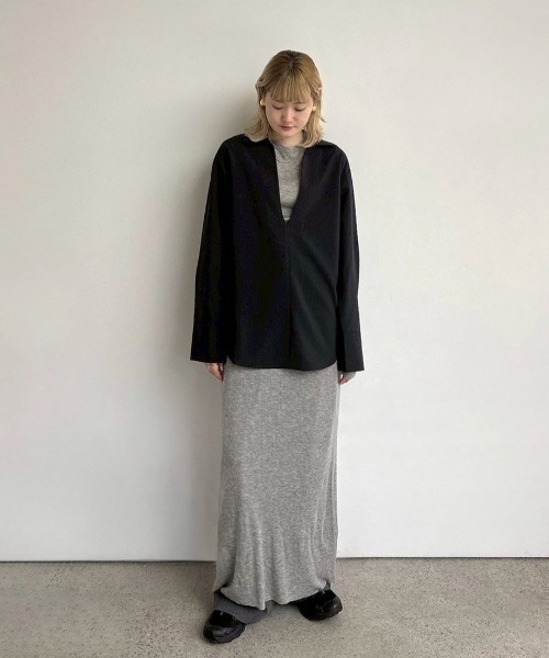 セール】Sheer Rib Onepiece（ワンピース）｜anuke（アンヌーク）の