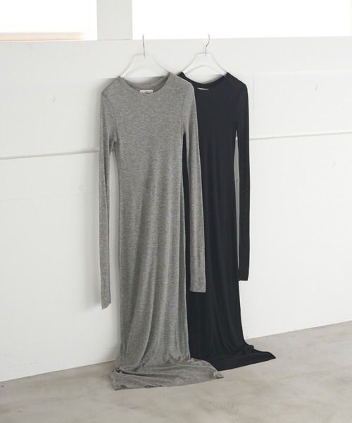 セール】Sheer Rib Onepiece（ワンピース）｜anuke（アンヌーク）の