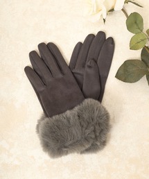 ロンググローブ ロング」に該当する手袋（グレー/灰色系）ファッション