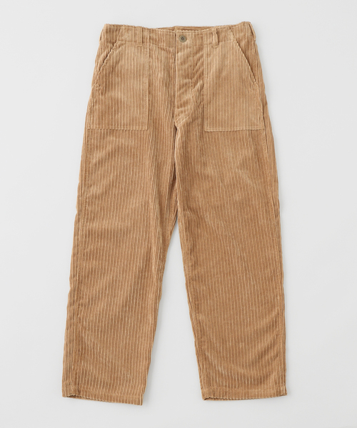 Couture d'adam(クチュールドアダム)の「COUTURE D’ADAM (クチュール ド アダム) French Corduroy Baker パンツ(スラックス・メンズ・ブラック/ベージュ・31/32/33)」の1枚目の写真