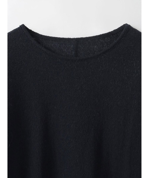 HER.(ハー)の「ウールジャガードプルオーバー(Tシャツ/カットソー・レディース・ブラック/ネイビー・フリー)」の12枚目の写真