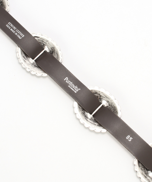 FRAMeWORK（フレームワーク）の「≪追加≫PUNTOVITA/プントヴィータ CONCHO BELT BIG 2（ベルト・レディース・キャメル・FREE）」の7枚目の写真