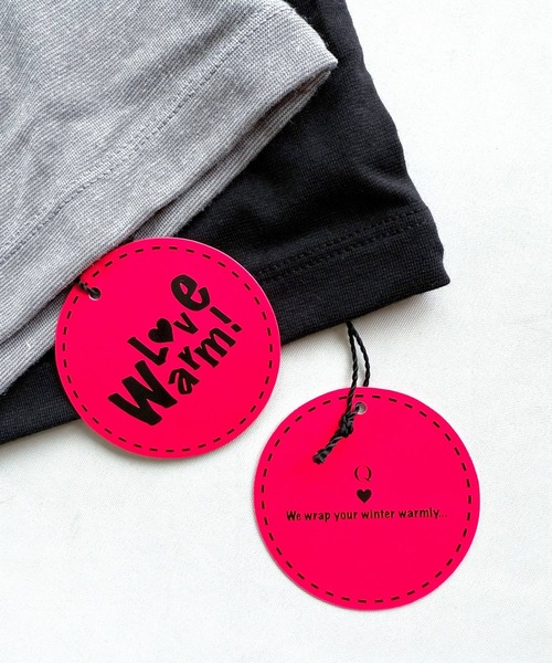 Q(キュー)の「ストライプチュールウォームインナー(Tシャツ/カットソー・レディース・ライトグレー/ブラック・MEDIUM)」の16枚目の写真