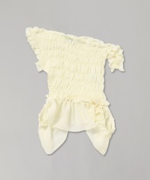 rokh | rokh SMOCKING OFF SHOULDER TOP R0CA307(シャツ/ブラウス)