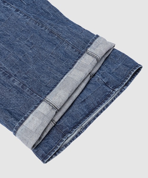 ANREALAGE（アンリアレイジ）の「BOX DENIM PANTS（デニムパンツ・メンズ・インディゴブルー/ブルー系その他・38/46）」の7枚目の写真