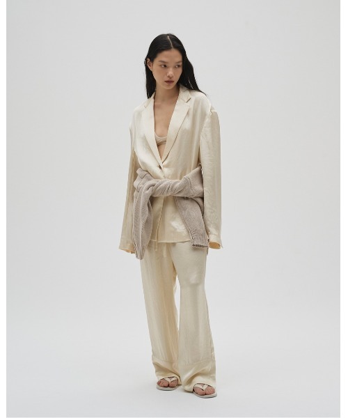 Satin Easy Pants（その他パンツ）｜TODAYFUL（トゥデイフル）の