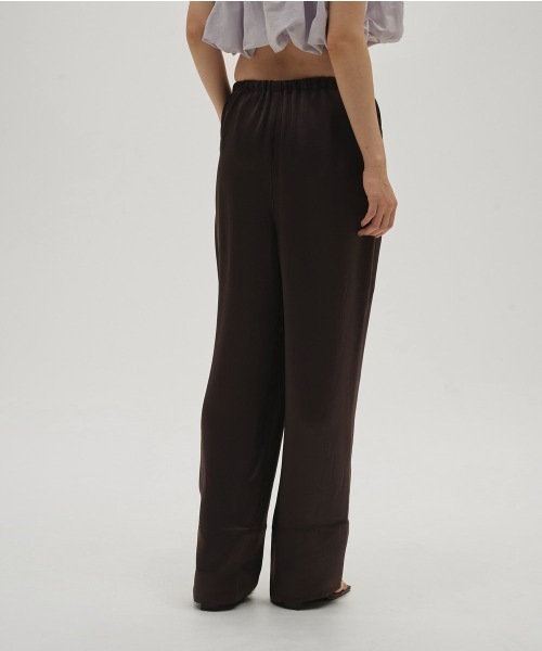 Satin Easy Pants（その他パンツ）｜TODAYFUL（トゥデイフル）の