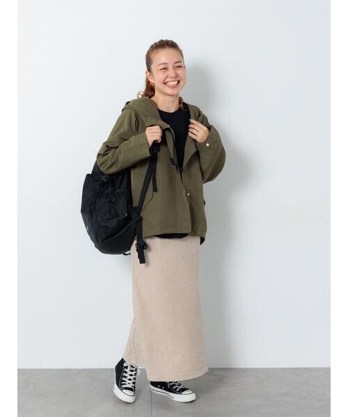 Lugnoncure（ルノンキュール）の「【撥水】マウンテンパーカー（ブルゾン・レディース・ネイビー/モカ/オフホワイト/カーキ・F）」の5枚目の写真