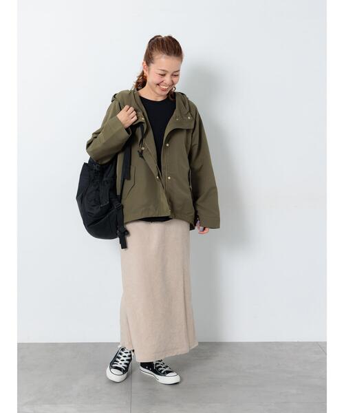 Lugnoncure（ルノンキュール）の「【撥水】マウンテンパーカー（ブルゾン・レディース・ネイビー/モカ/オフホワイト/カーキ・F）」の6枚目の写真