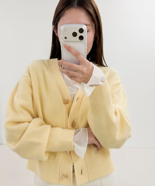 NOLLEY’S（ノーリーズ）の「ウォッシャブル楊柳ギャザーブラウス（シャツ/ブラウス・レディース・オフホワイト/カーキ/サーモンピンク・38）」の12枚目の写真