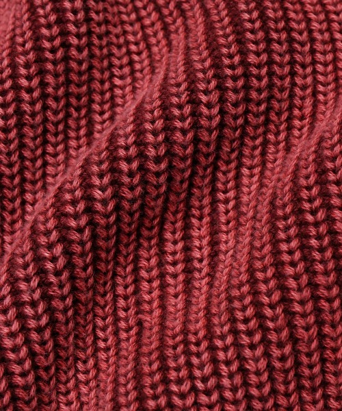 GARMENT-DYE FADE COLOR KNIT：製品染め フェードカラー ニット