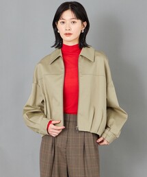 CAST:（キャストコロン）の「【CAST COLON】ジップアップブルゾン（ブルゾン）」