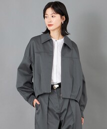 CAST:（キャストコロン）の「【CAST COLON】ジップアップブルゾン（ブルゾン）」