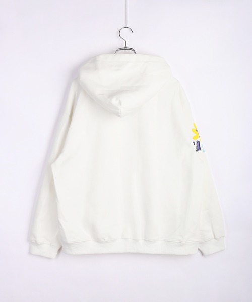 WESTSEA(ウエストシー)の「落書きモチーフ プルパーカー 長袖(パーカー・メンズ・ホワイト/ブラック・M/L/XL)」の8枚目の写真