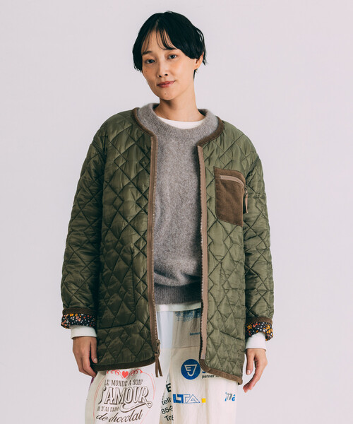 お値下げ今期完売フリーダfreada パッチワークキルトコート　フリークスストア 新品 Freada パッチワークキルトコート - メルカリ