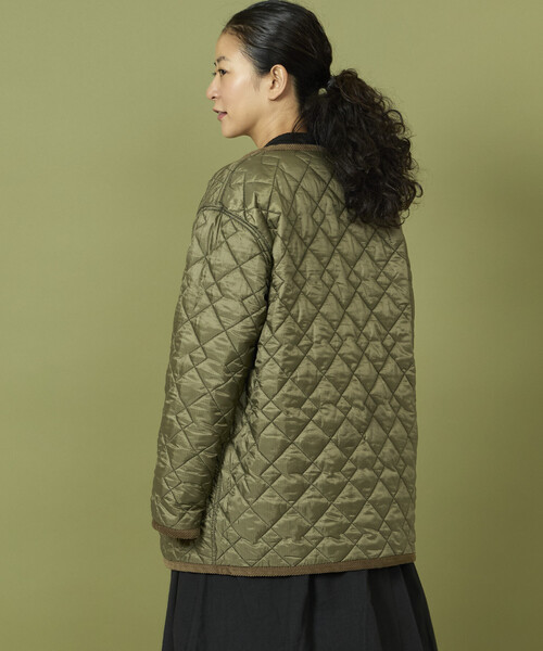 Freada（フリーダ）の「Freada/フリーダ リバーシブル キルティング アウター（その他アウター・レディース・オリーブ/ブラック・ONE SIZE）」の8枚目の写真