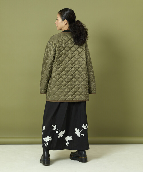Freada（フリーダ）の「Freada/フリーダ リバーシブル キルティング アウター（その他アウター・レディース・オリーブ/ブラック・ONE SIZE）」の9枚目の写真