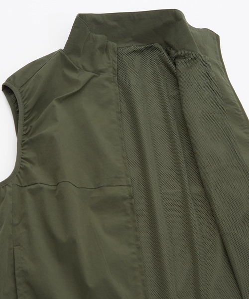 SIDEWAY STANCE(サイドウェイスタンス)の「【SIDEWAY STANCE】ポリワッシャー ベスト(ベスト・メンズ・ブラック/カーキ・X-LARGE/MEDIUM/LARGE/SMALL)」の16枚目の写真