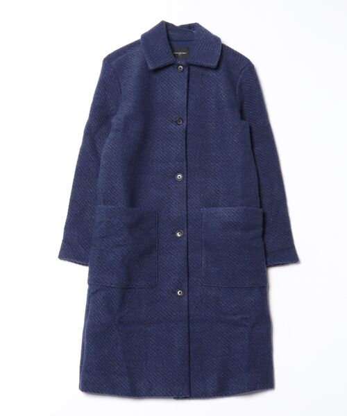 banana republic ロングコート メンズ M BANANA REPUBLIC FACTORY STORE ニット ロング マックコート（ステン