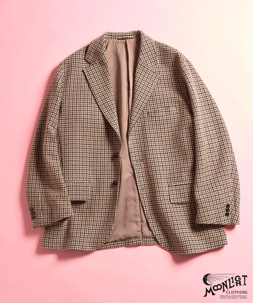 417 EDIFICE（フォーワンセブンエディフィス）の「【MOONLIGHT CLOTHING】 British Pattern ジャケット（テーラードジャケット・メンズ・チョコ/ブラウン/ネイビー・38/40/42）」の3枚目の写真